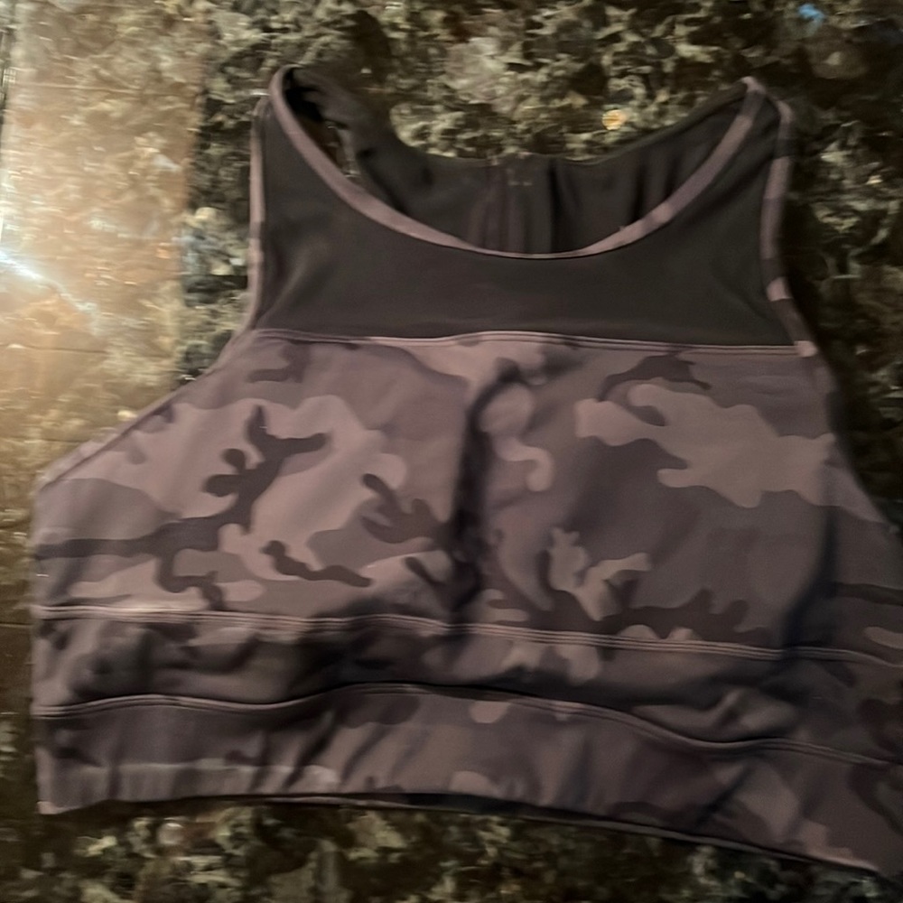 Zyia Black Camo Sports Bra